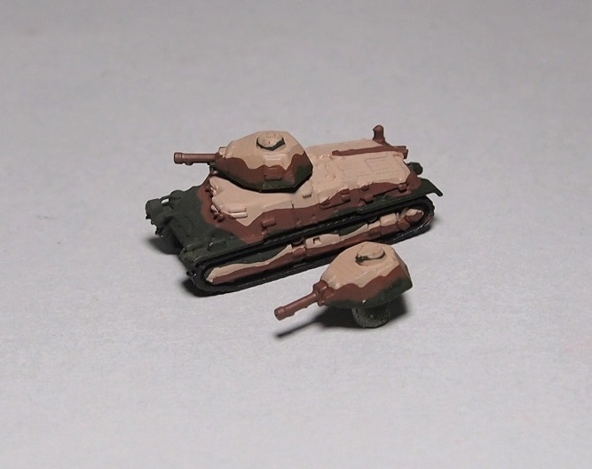 Somua S35 Tank /w option turret camo
